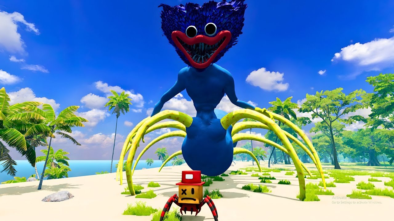 Epic escape from Lightning McQueen Zombie Eater,Huggy Spider,TiVi Eater , Bus Eater,Car Eater BeamNG