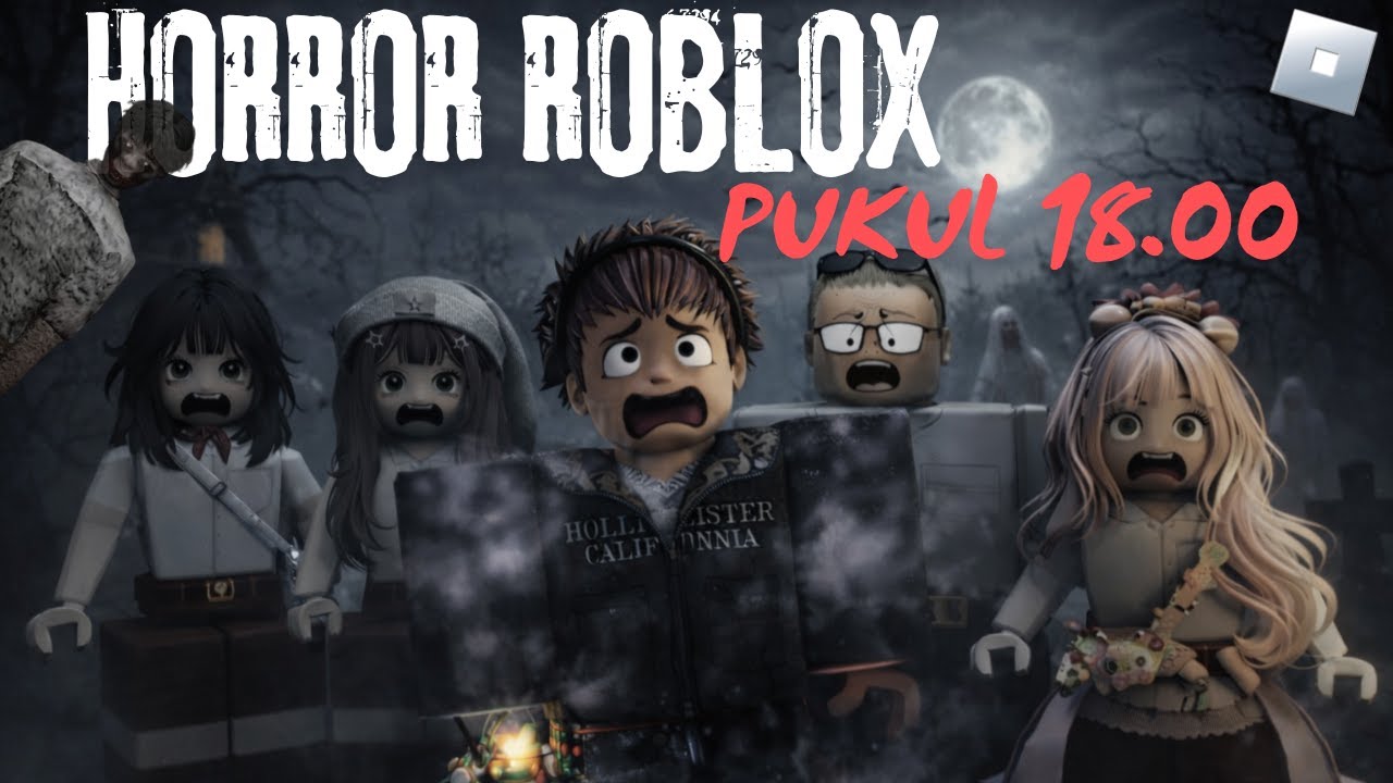 MABAR GAME HORROR MALAH BIKIN NGAKAK!! - Roblox Horror