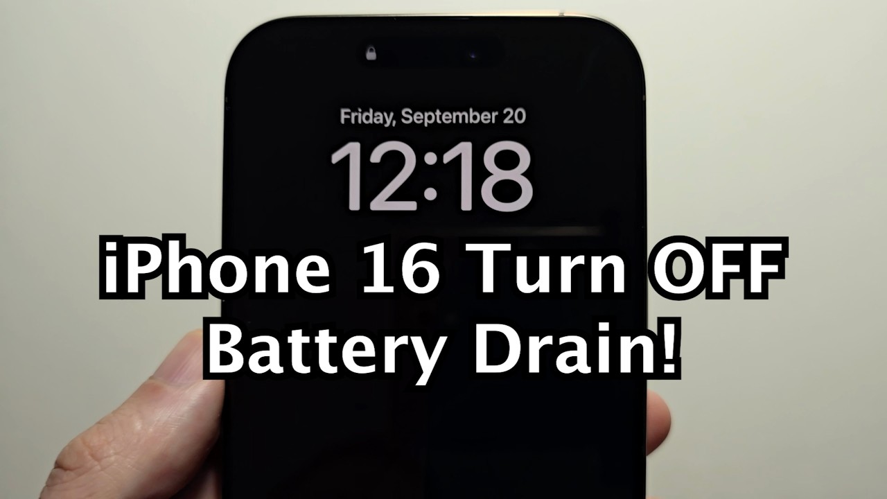 Функция Always On Display на iPhone 16 Pro — как отключить!