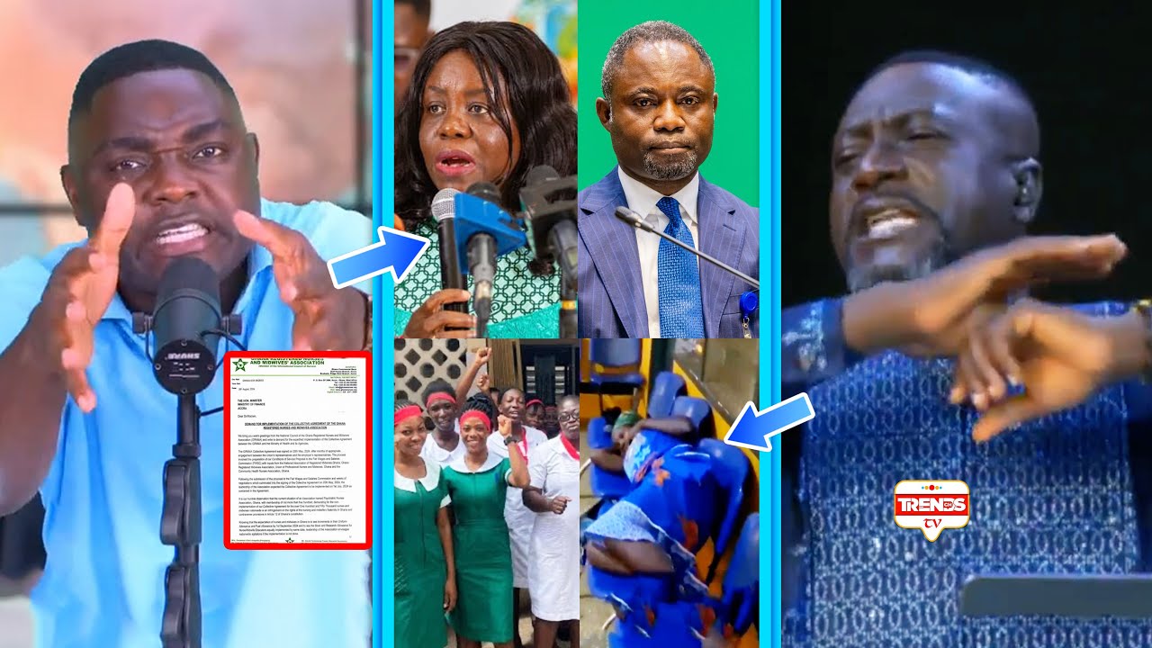 Ghana Nurses Strike & Their Demands From Mahama! Captain Smart & Kevin Taylor Reveal More