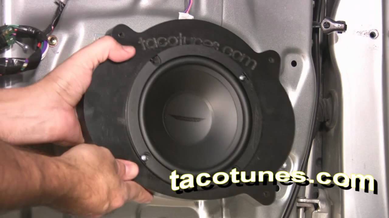 Toyota Camry - How to install stereo speakers tweeters remove door panel Gen 5 2002 - 2006