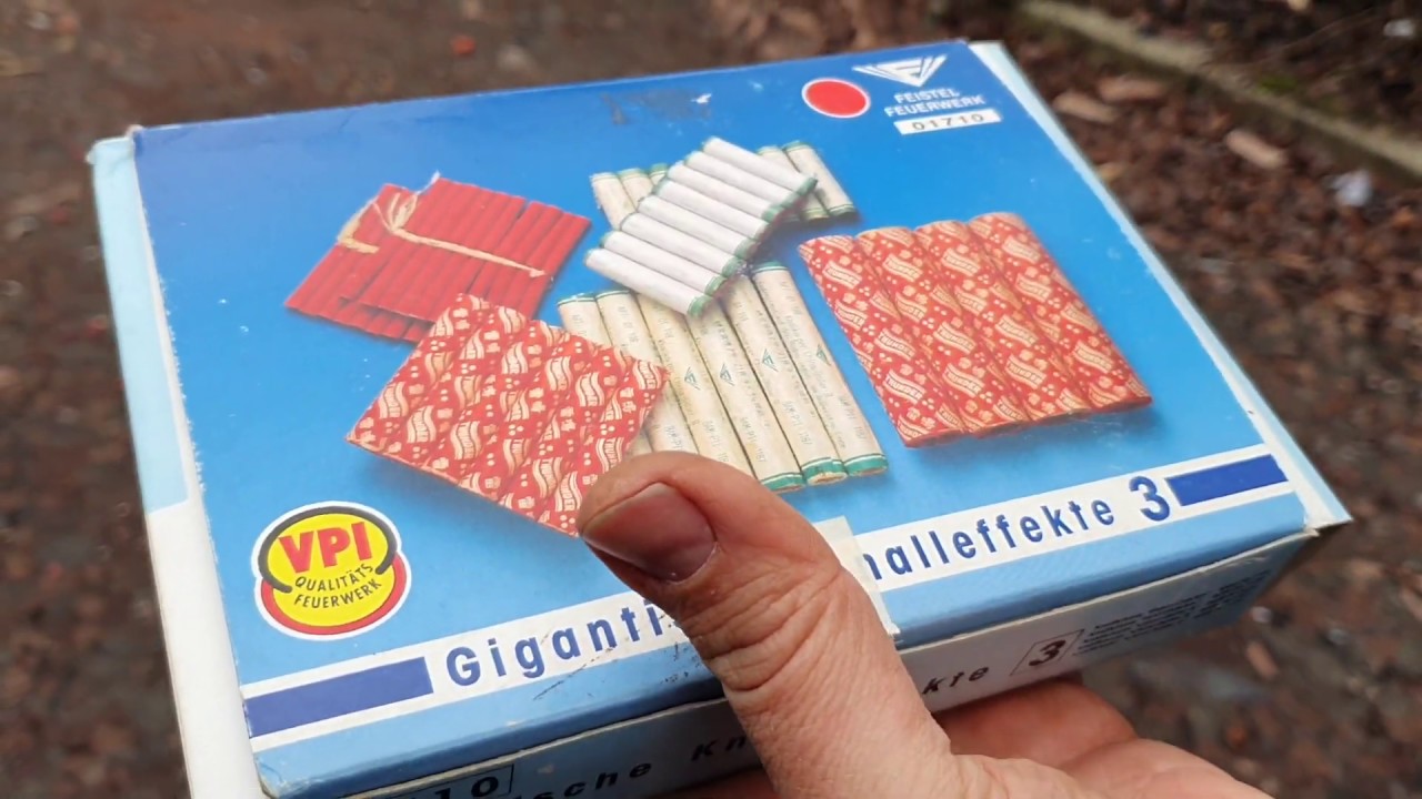 Feistel Gigantische Knalleffekte 3 mit Horse Brand und CNP Befüllung ( Dragon Banger)