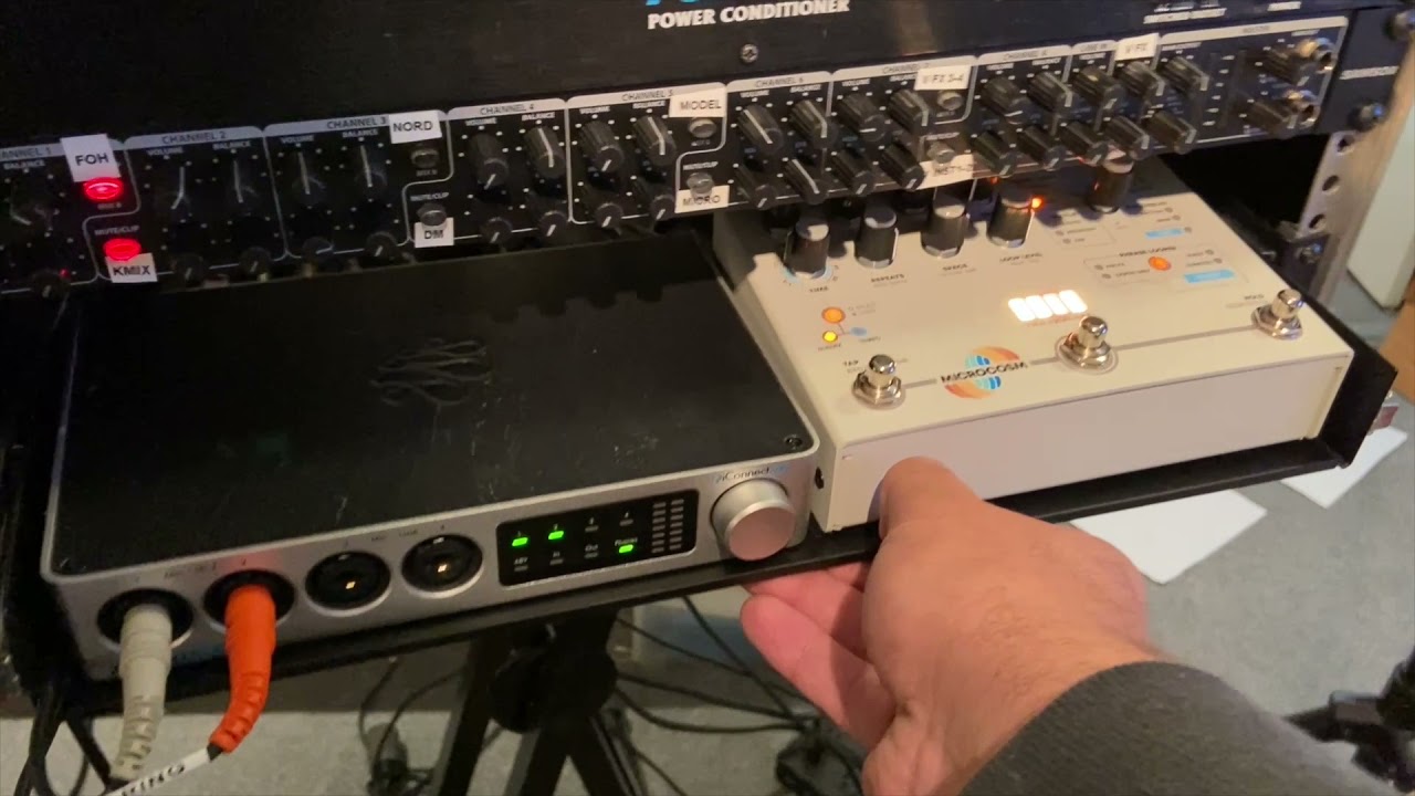 Eric's Keyboard Rig