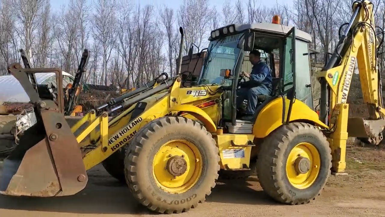 2008 New Holland B115 Wheel loader Auction 45553 lot 17