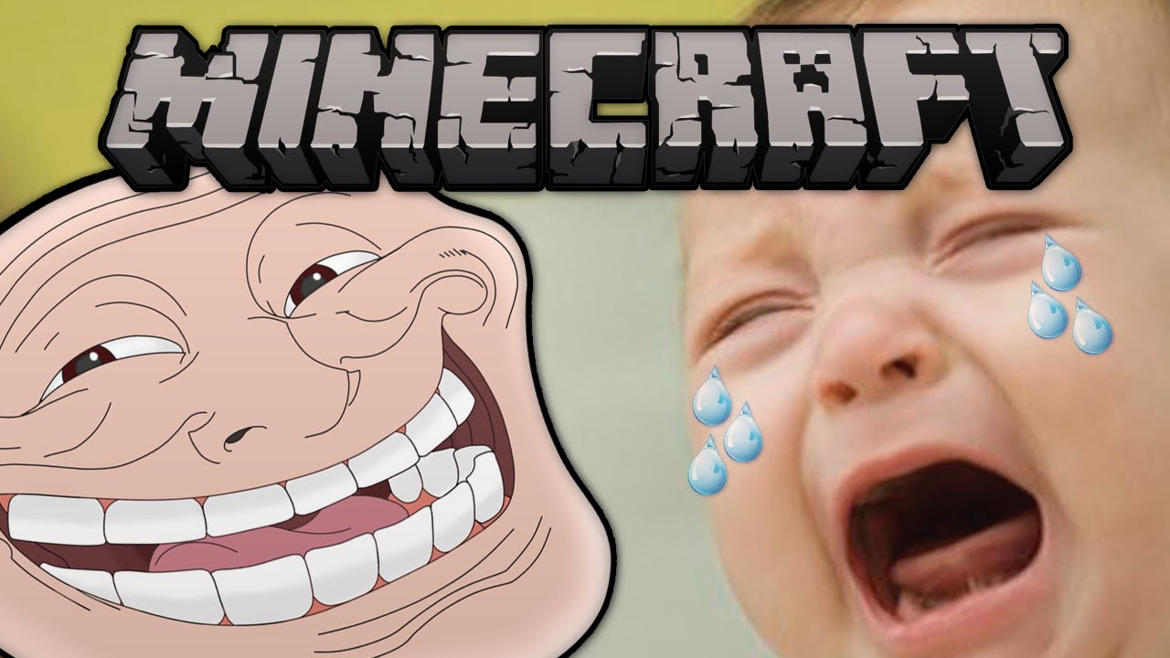 Minecraft: Троллинг младенца! (Ролевой сервер)