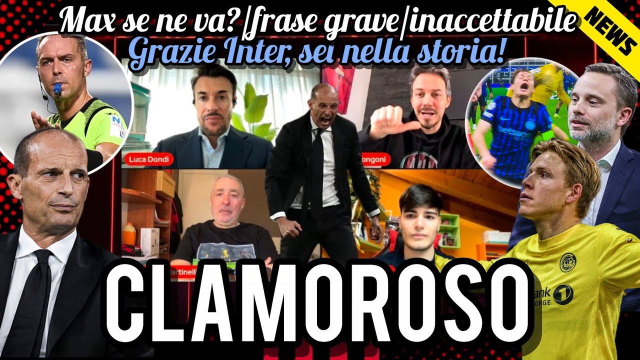 💣CLAMOROSO🚨MAX NERVOSO😱DANNO FURLANI😅INTER NELLA STORIA😡FRASE GRAVE👎SIMULATORI😈NARRAZIONE SCANDALOSA