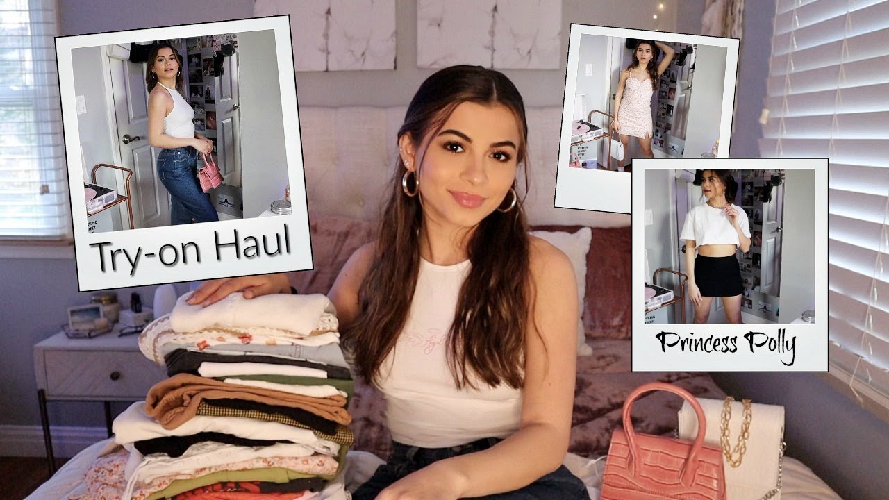 $1000 SPRING TRY-ON HAUL! ft. Princess Polly