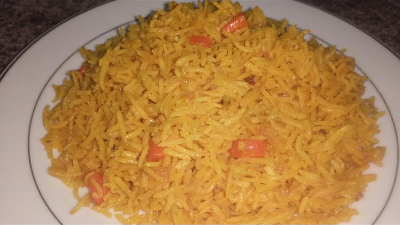 How to cook Tumeric Rice || Jinsi ya Kupika Wali wa Binzari ya Manjano.