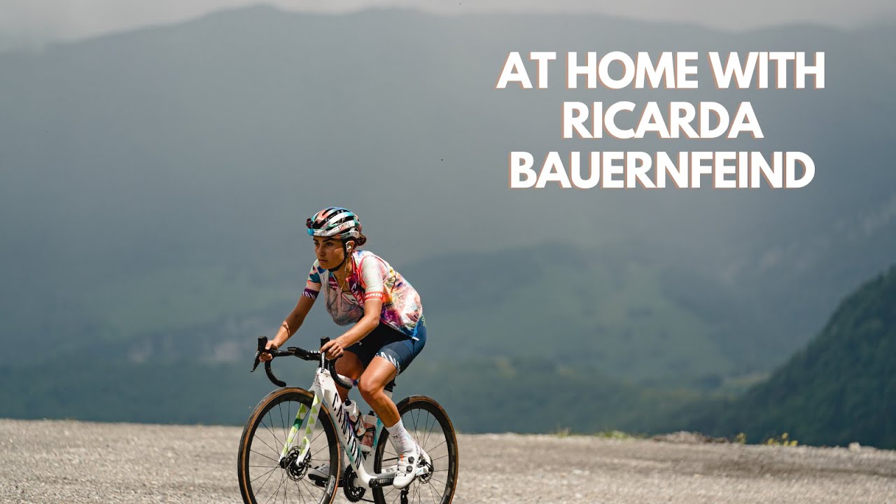 At home with CANYON//SRAM Racing's Ricarda Bauernfeind