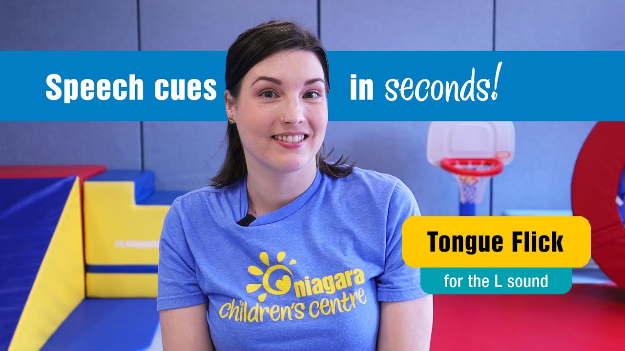 Speech Cues in Seconds | Tongue Flick for the L Sound