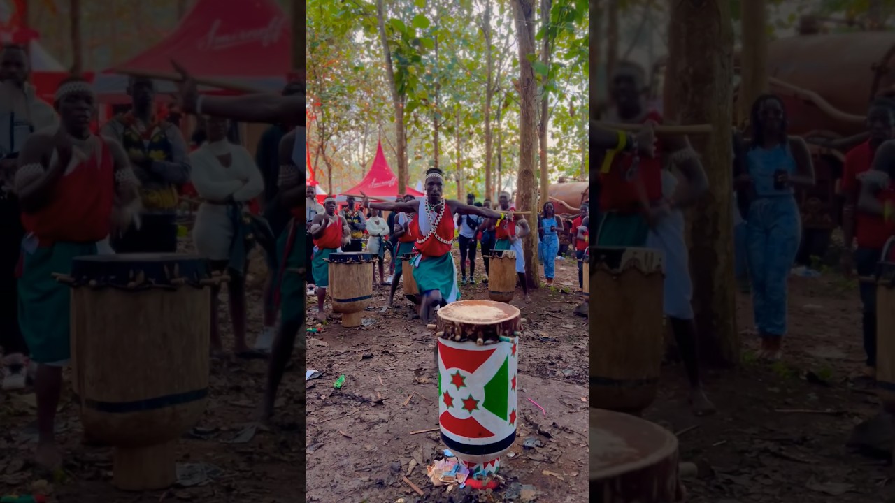 Drummers of Burundi 🇧🇮#travel #africa #uganda #nyegenyegefestival #burundi #drummer