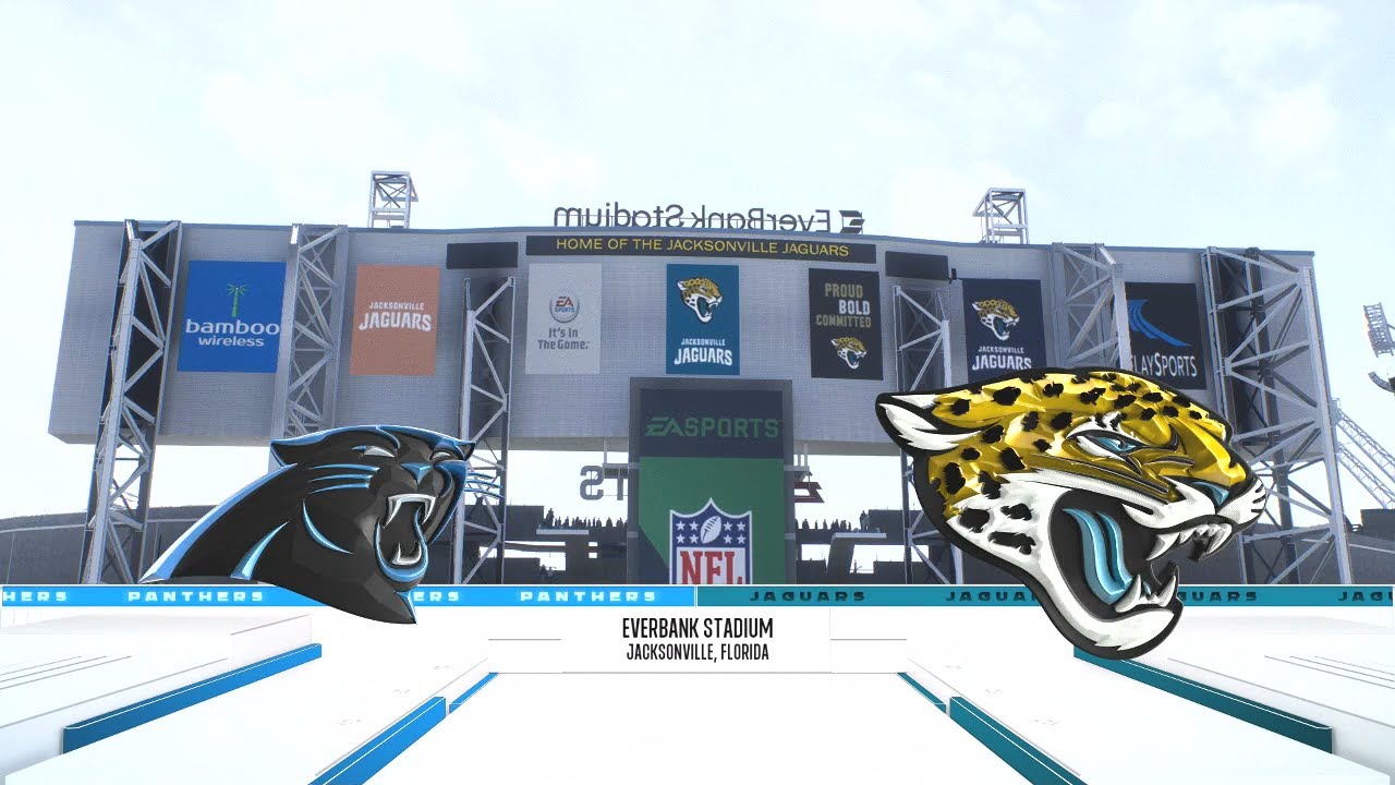 Madden NFL 26 - Carolina Panthers Vs Jacksonville Jaguars PS5 Simulation Week 1 (Updated Rosters)
