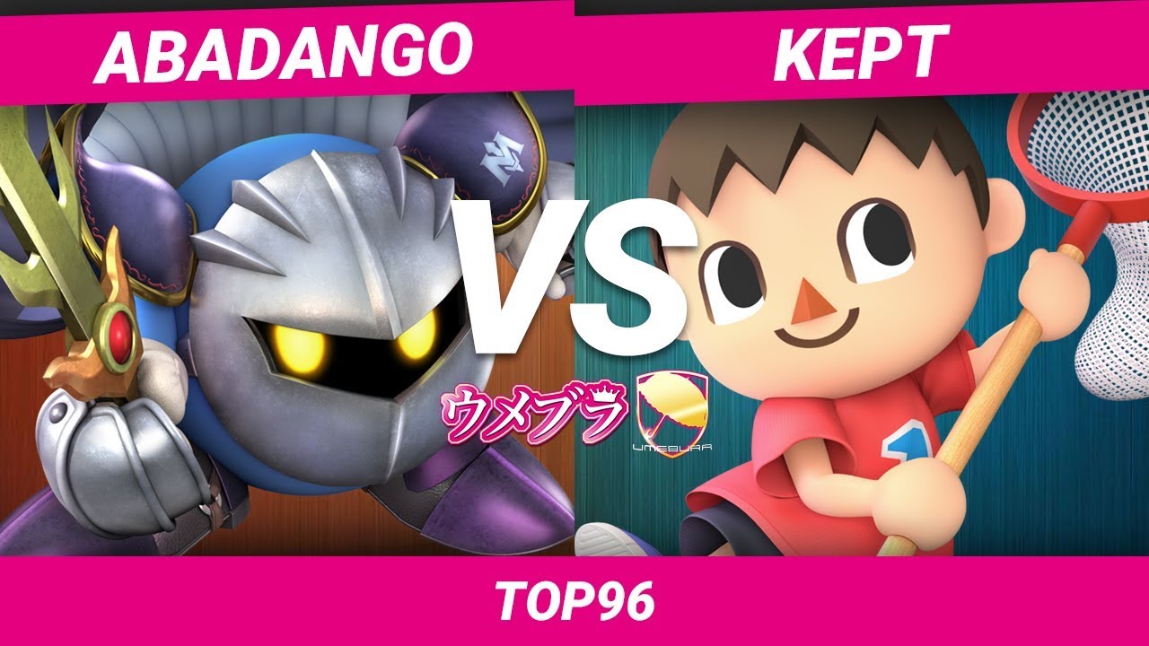 【スマブラSP】ウメブラSP4 TOP96 / SNB|Abadango(Meta Knight) vs kept(Villager) / Umebura SP4 - Smash Ultimate