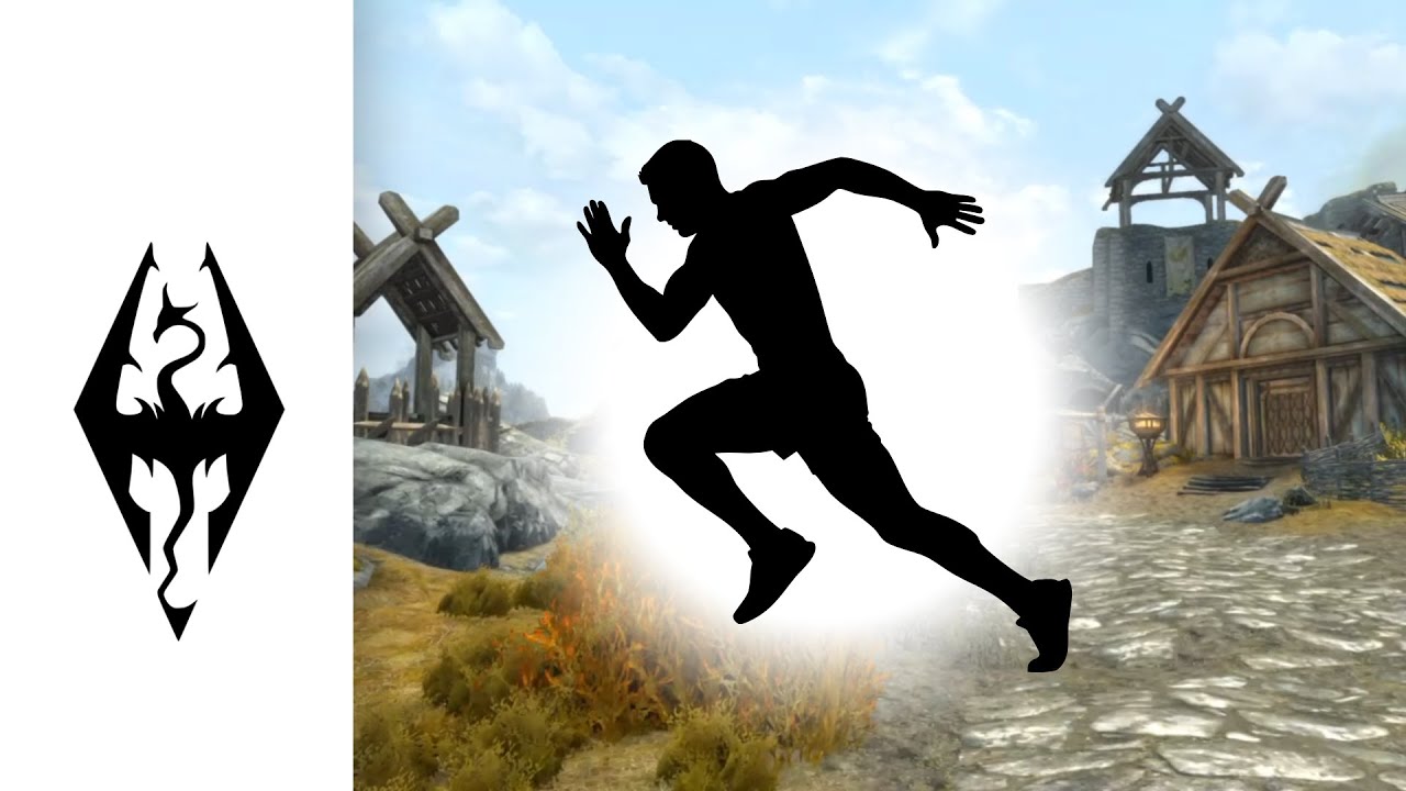 Virtual Run - 15 Minute Workout - Skyrim: Winterhold to Whiterun