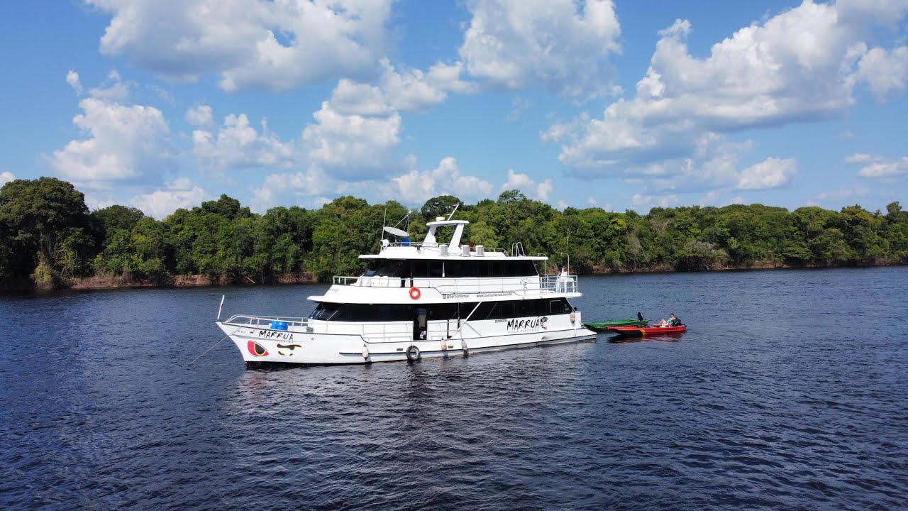 Navegação para Pescar de Manaus a Barcelos com a operação Barco Marrua 🤟🏻😁🎣🛥