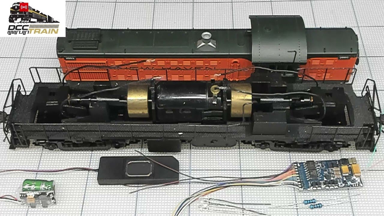 HO Atlas Classic RS 1 New Heaven 0665 Sound decoder installation summary