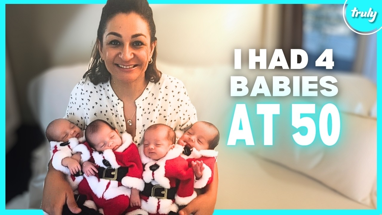 I Gave Birth To Quadruplets At 50 | MY EXTRAORDINARY FAMILY