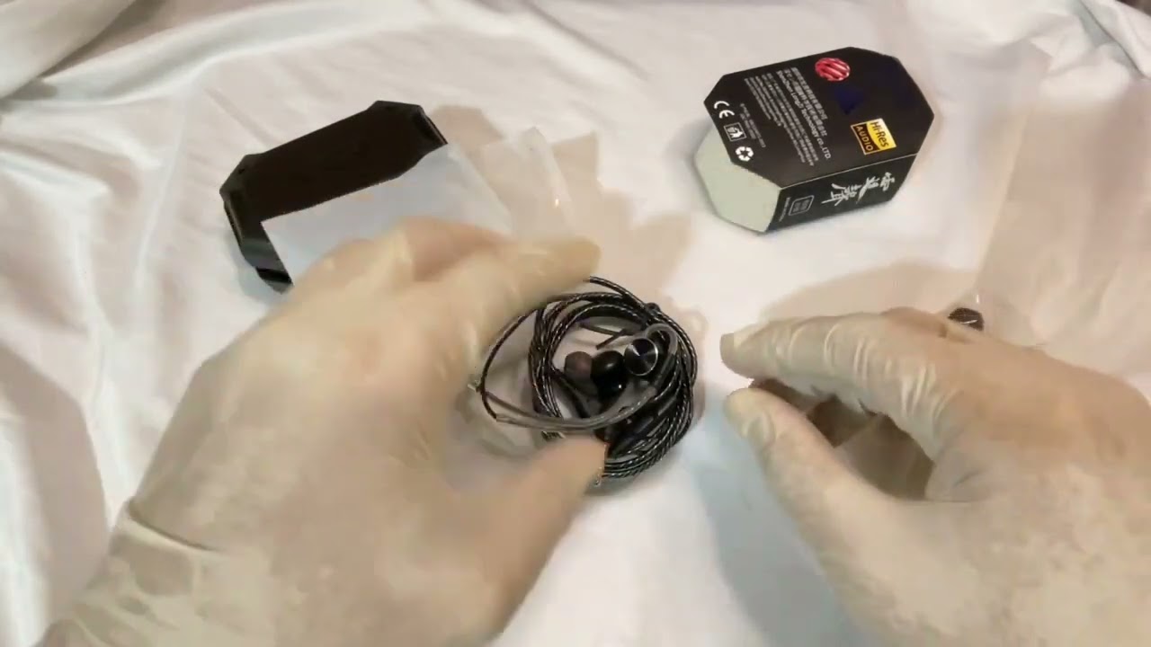 QKZ DM10 Zinc Alloy HiFi Earphone In Ear Earphones Unboxing