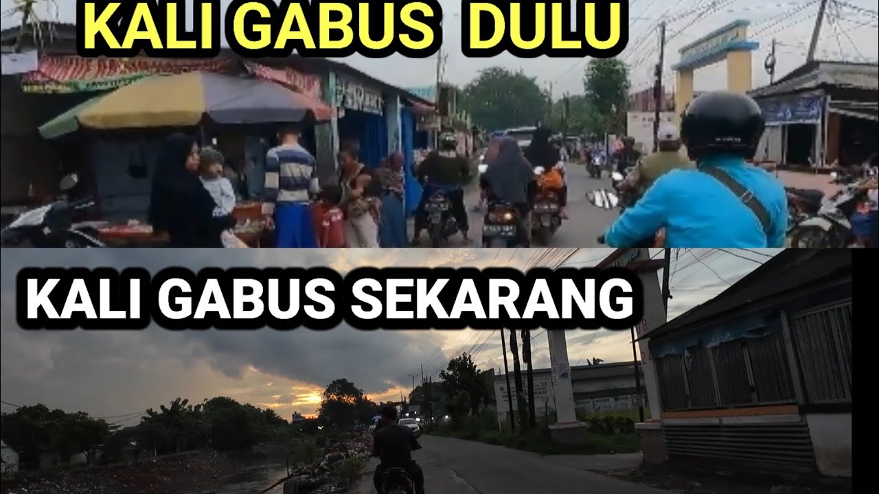 POTRET KALI GABUS SEBELUM DI NORMALISASI#KALI GABUS BEKASI