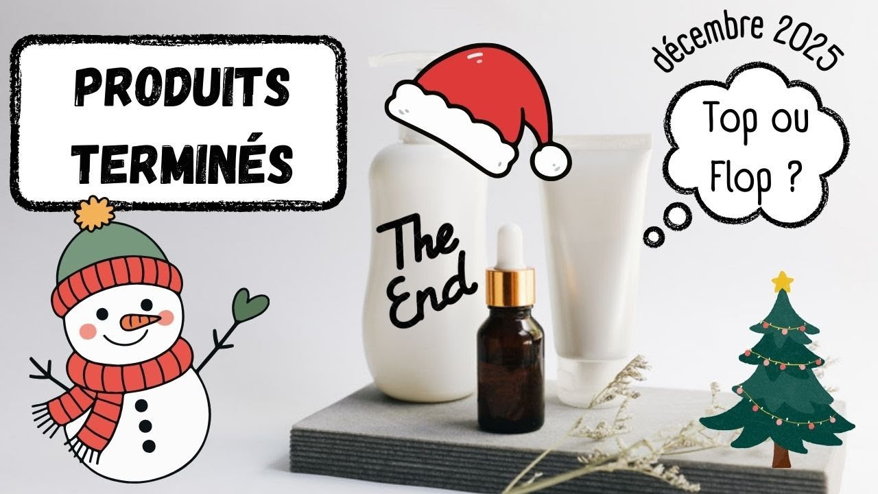 Produits Terminés Décembre 2025 #empties #produitsterminés #concours