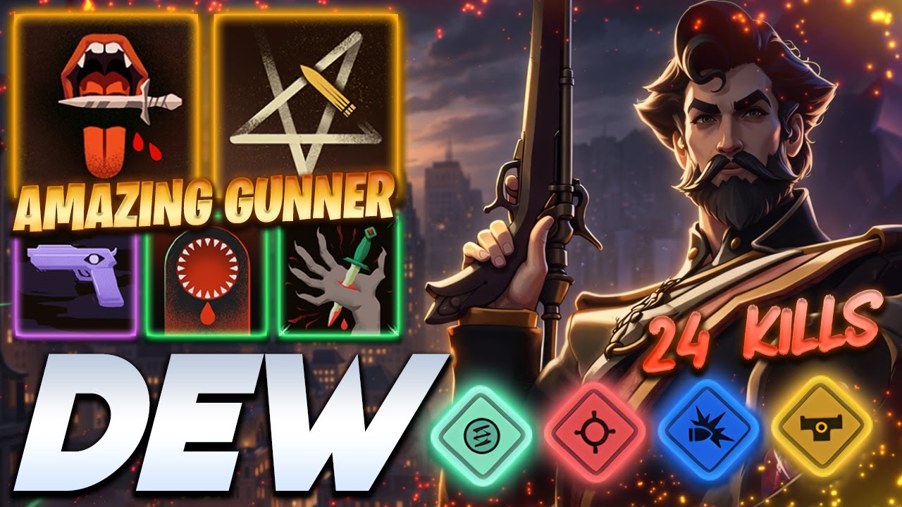 Dew Mirage 24 KILLS AMAZING GUNNER - Deadlock Pro Gameplay & Guides [Watch & Learn]