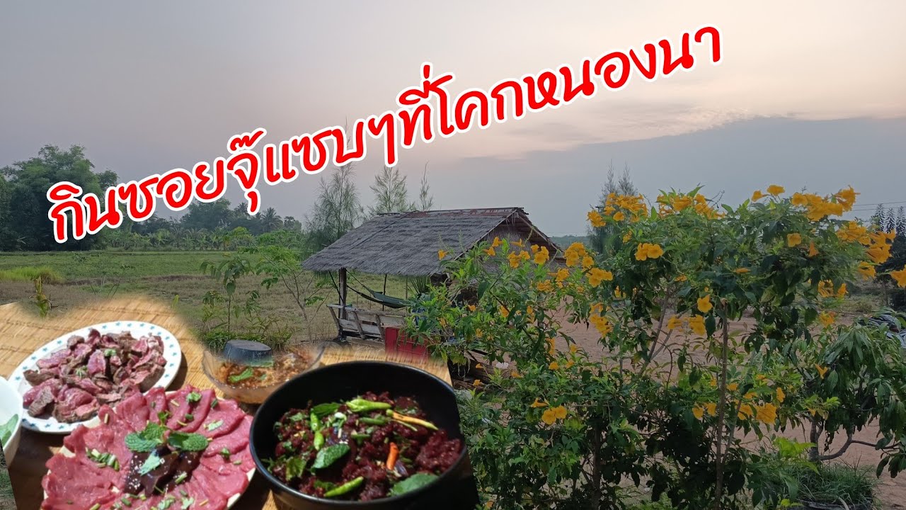 วันนี้ป้าอรพาทำซอยจุ๊กินกับครอบครัวคนเดินป่าที่โคกหนองนาแซบๆจ้า 20/03/69