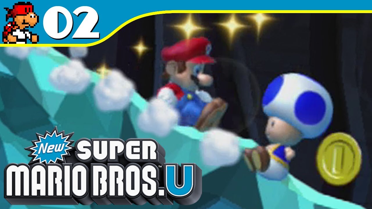 New Super Mario Bros. U | Tilted Tunnel - Acorn Plains-2 - 2 (Wii U Gameplay Walkthrough)