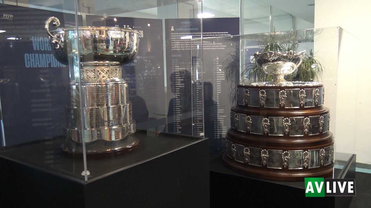 La Coppa Davis e la Billie Jean King Cup in mostra ad Avellino