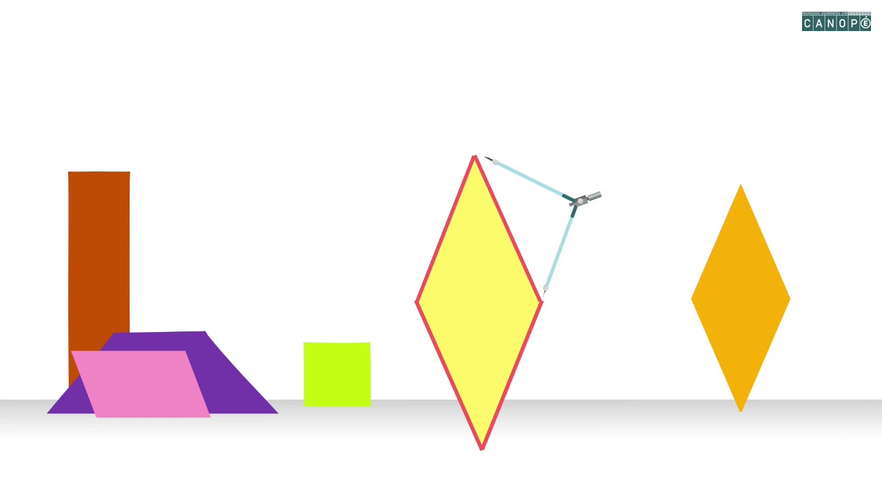 Reconnaitre le losange