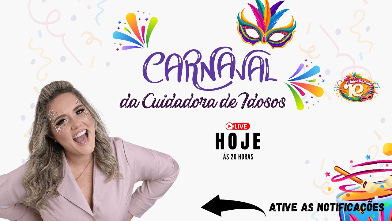 Live - O Carnaval da Cuidadora de Idosos - 10/02/2026