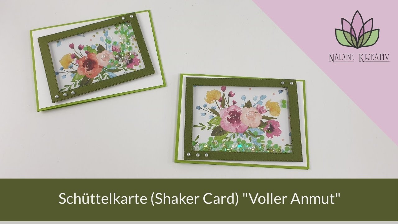 Anleitung Schüttelkarte (Shaker Card) 