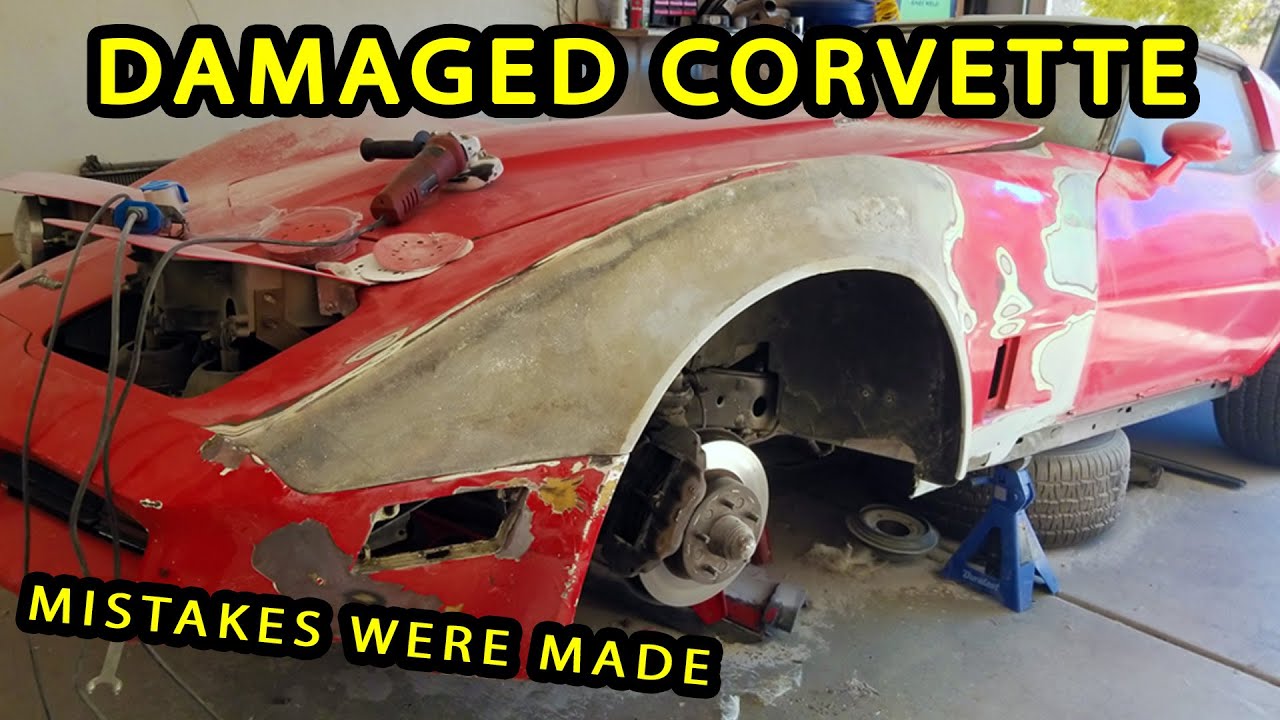 How NOT to Repair Fiberglass on a C3 Corvette