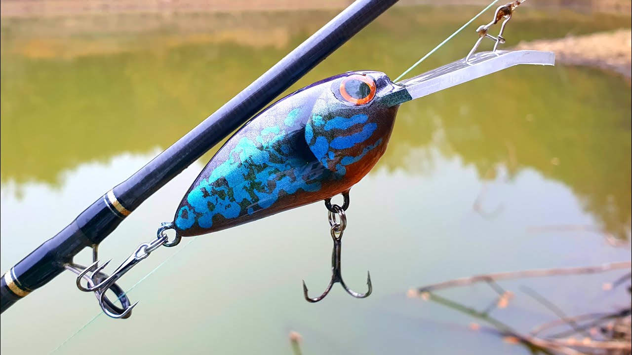 Weight transfer rattlin' crankbait - 24 ore per costruire e catturare!