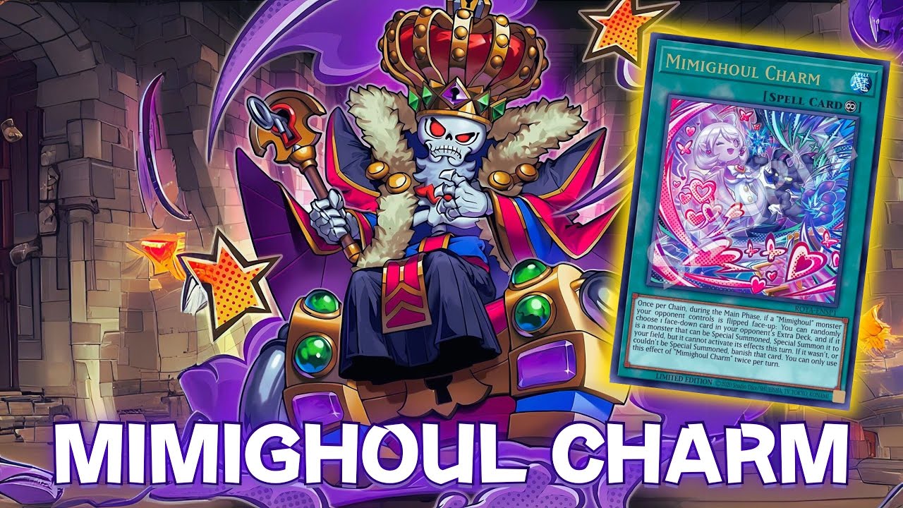 Opponent No Extra DECK !! Mimighoul Charm DECK NEW Exclusive NEW CARD - YGOPRO