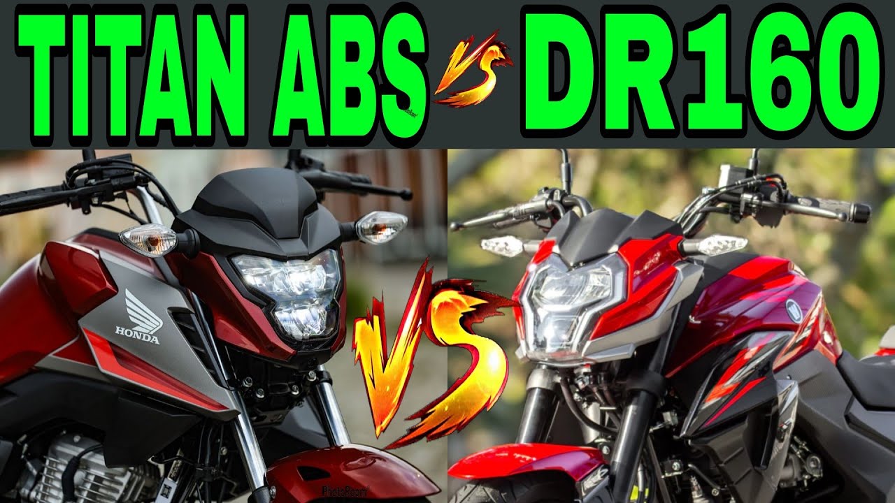 Nova TITAN 160 ou DR160, Qual a MELHOR?