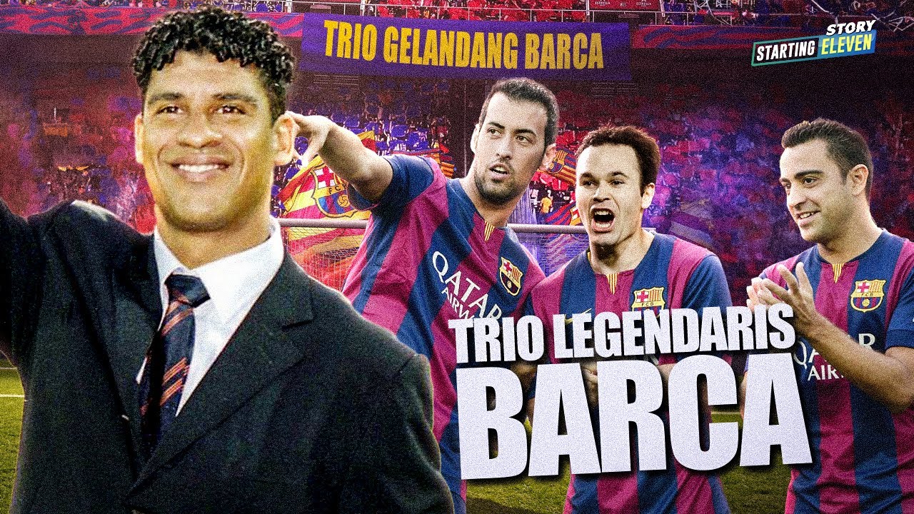Dibalik Terbentuknya Trio Gelandang Barca, Busquets, Xavi dan Iniesta