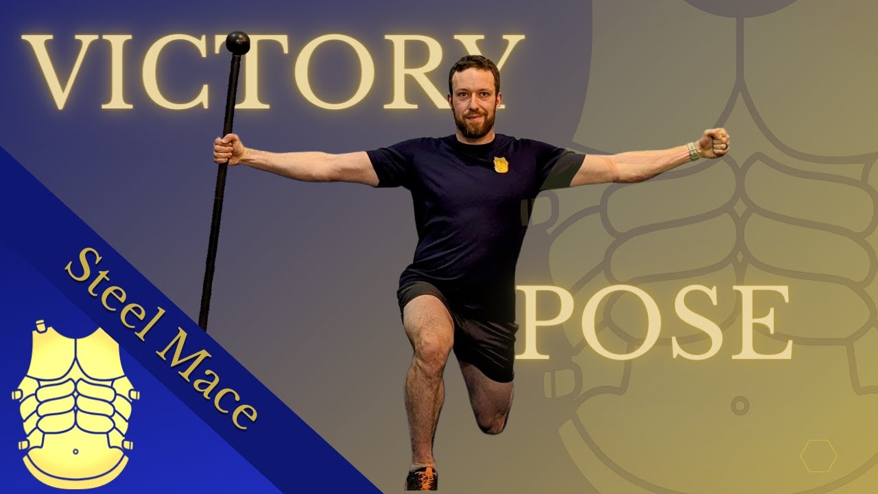 Steel Mace Victory Pose