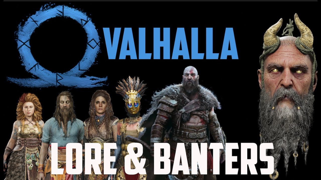 God of War Ragnar&ouml;k: Valhalla (All Cutscene, Banters, Ending & Secret Ending)