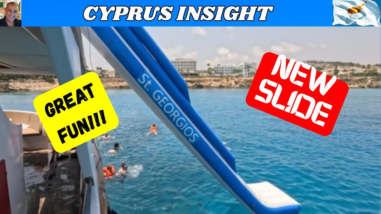 SLIDE Into FUN on the ST GEORGIOS - BEST DAY TRIP!!!