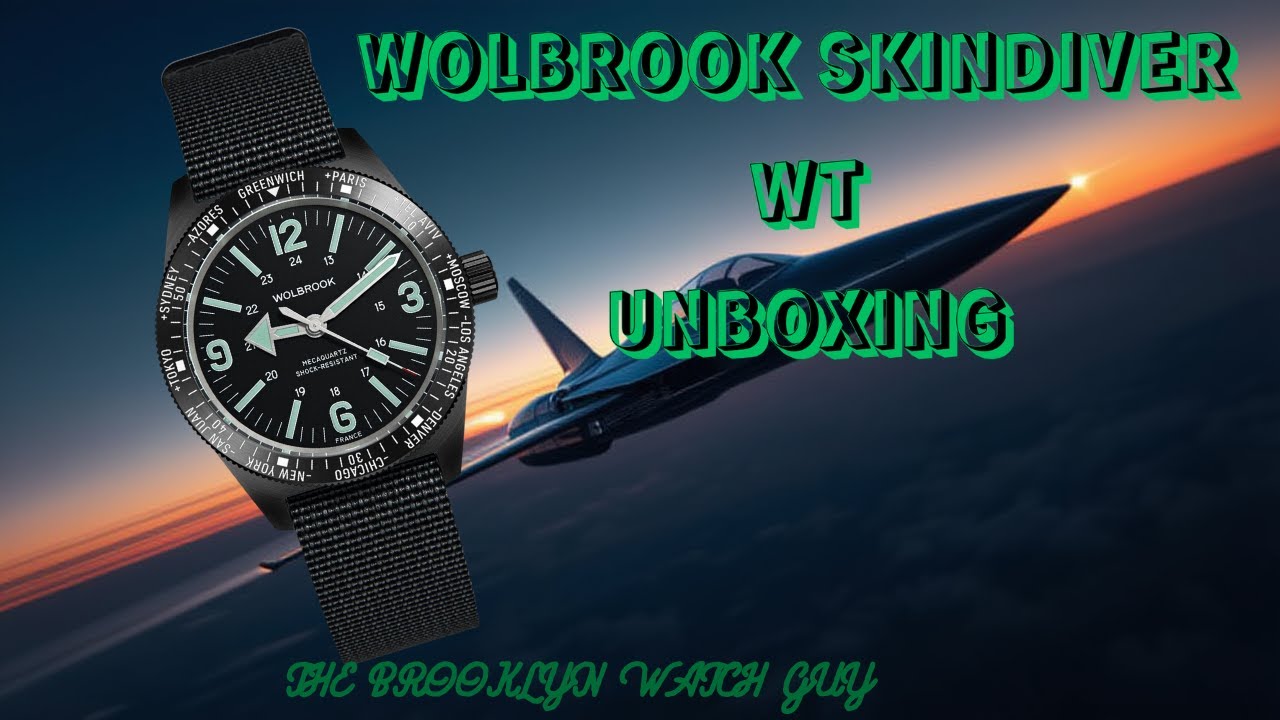 Wolbrook Skindiver WT unboxing and first impression