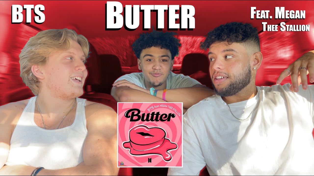 BTS (방탄소년단) Butter feat. Megan Thee Stallion REACTION/REVIEW (FIRST TIME LISTENING TO KPOP!)