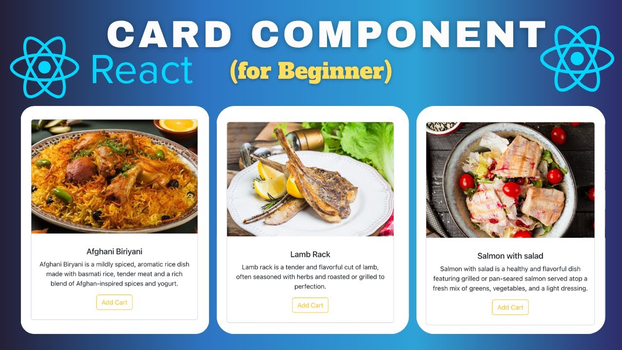 How to Make Cards in ReactJS with Bootstrap 5 | Beginner Web Dev Project