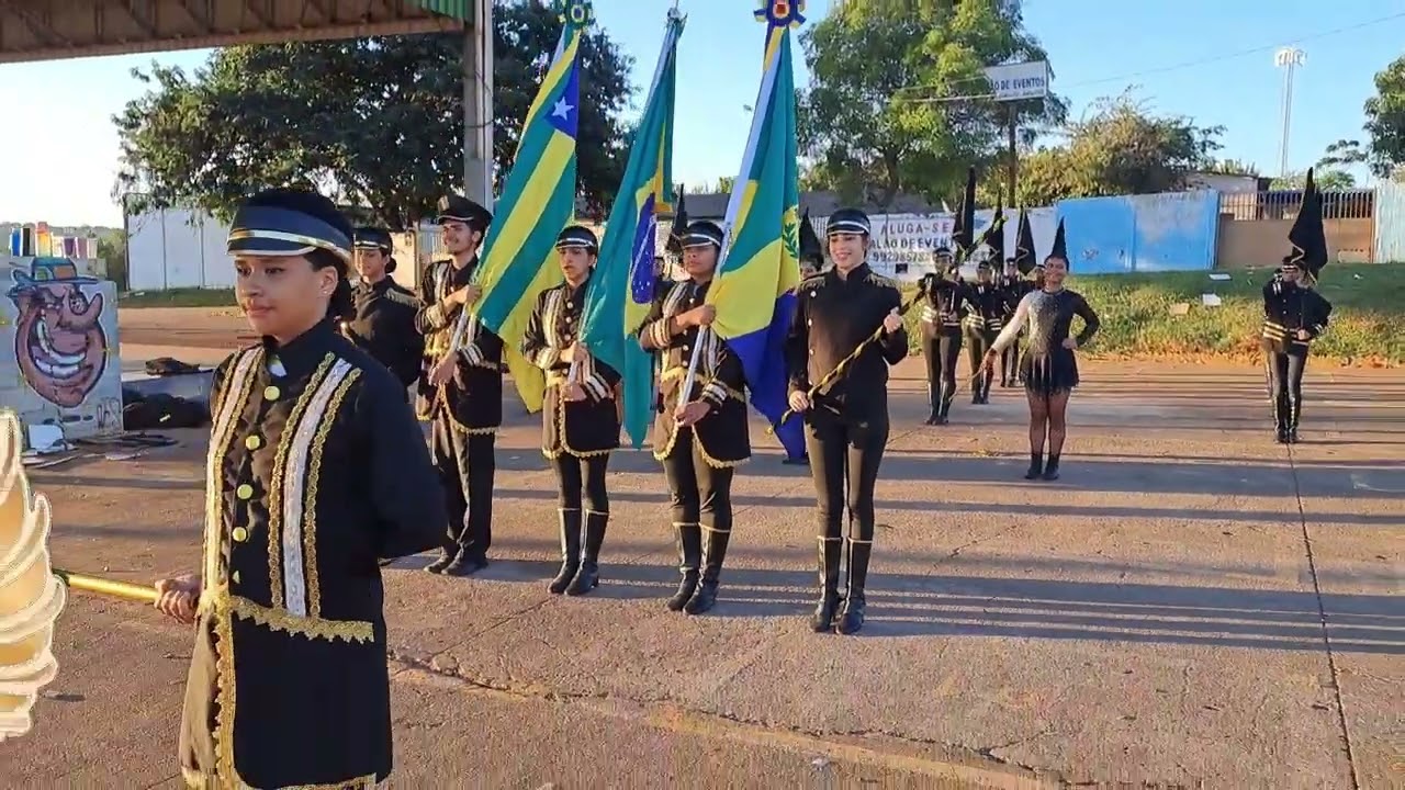Corporação Musical Jorge Amado Cidade Ocidental-Go Linha de Frente Faego Fase Intermunicipal 2025.