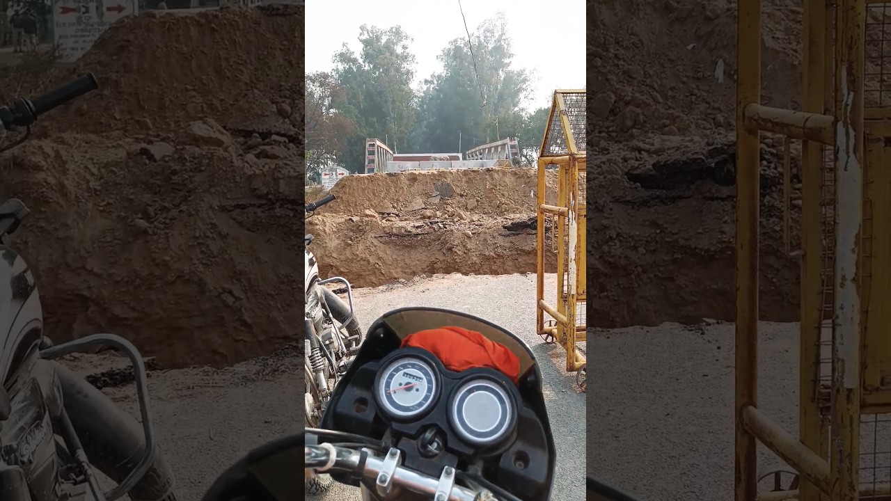 Road 🛣️ block 😔 #road #block #haryana #border #viral #sidhumoosewala #punjab #kisan
