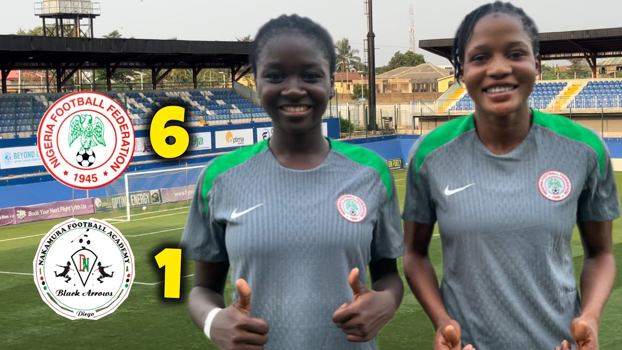 Nigeria U17 Flamingos vs Nakamura FA - FULL FRIENDLY MATCH - Ahead of 2025 U17 World Cup Qualifiers