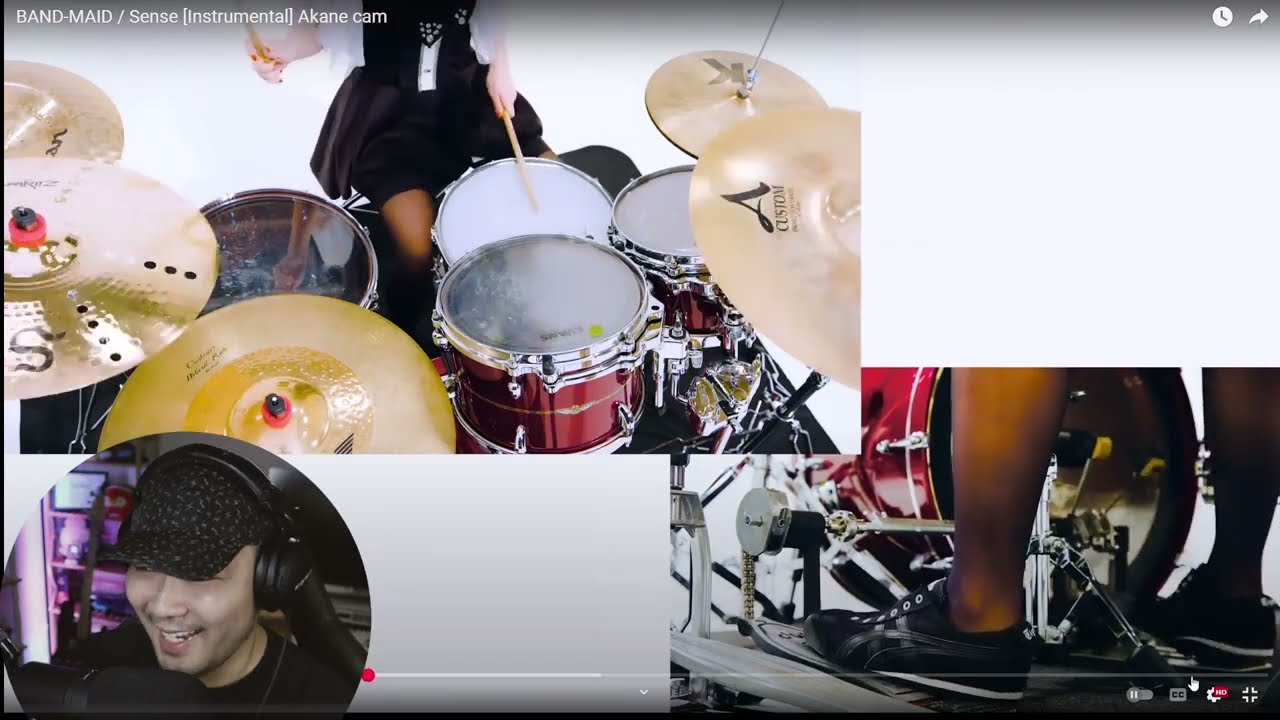 FEET of FURY - Akane Hirose (廣瀬茜) - BAND-MAID DRUMMER (Japan)