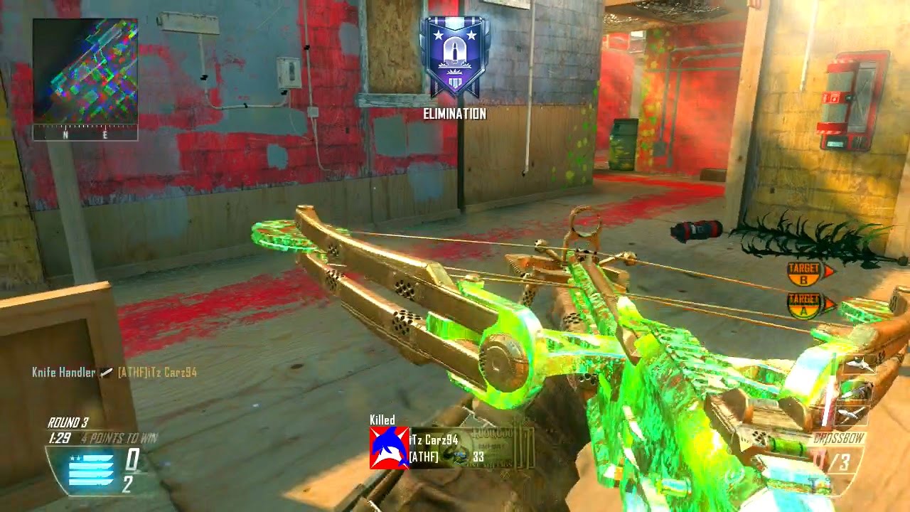 18 Kill Search and Destroy LIVE | BO2 S&D Knife and Crossbow Only