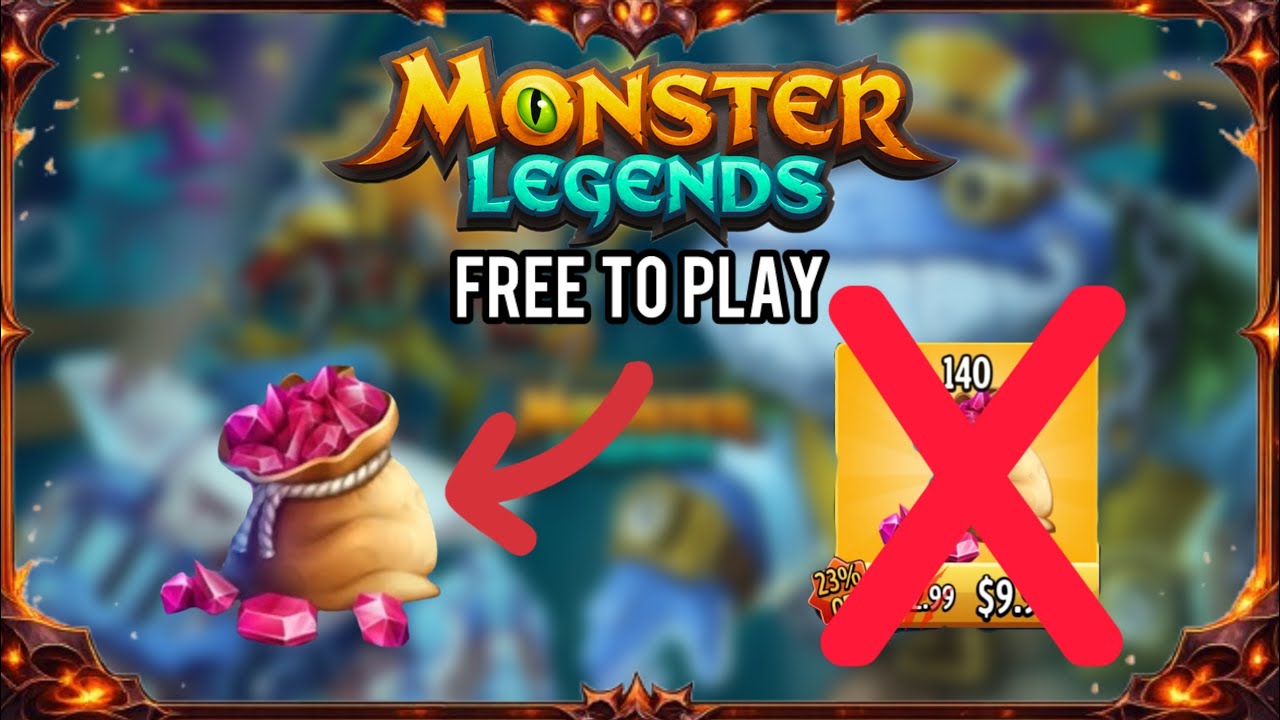 Best methods for gems free to play in Monster Legends