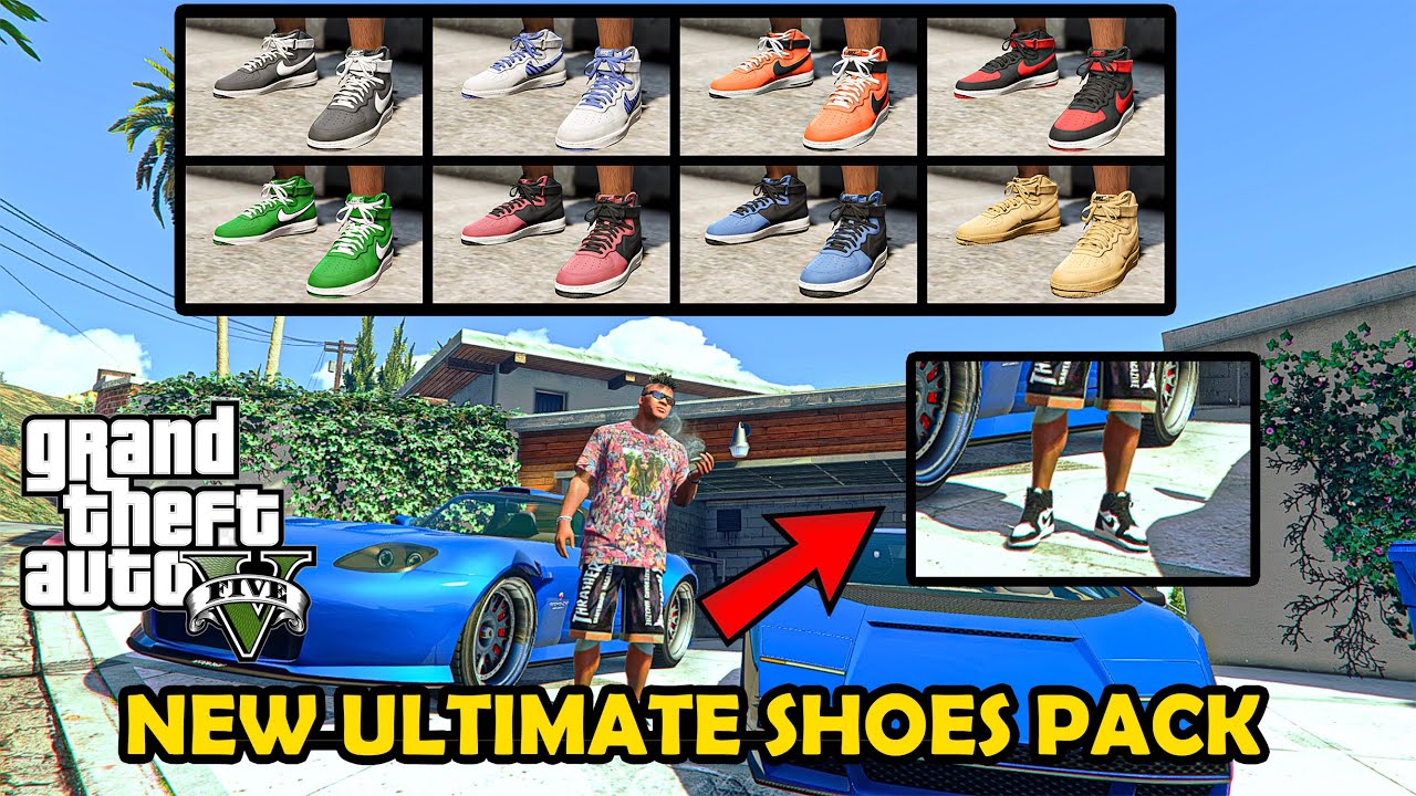 [SUB] CARA INSTALL MOD ULTIMATE SHOES PACK (ADD-ON) DI GTA 5 TERBARU | GTA 5 MODS