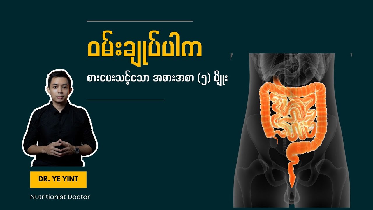 ဝမ်းချုပ်ပါကစားပေးသင့်သောအစာ (၅) မျိုး
